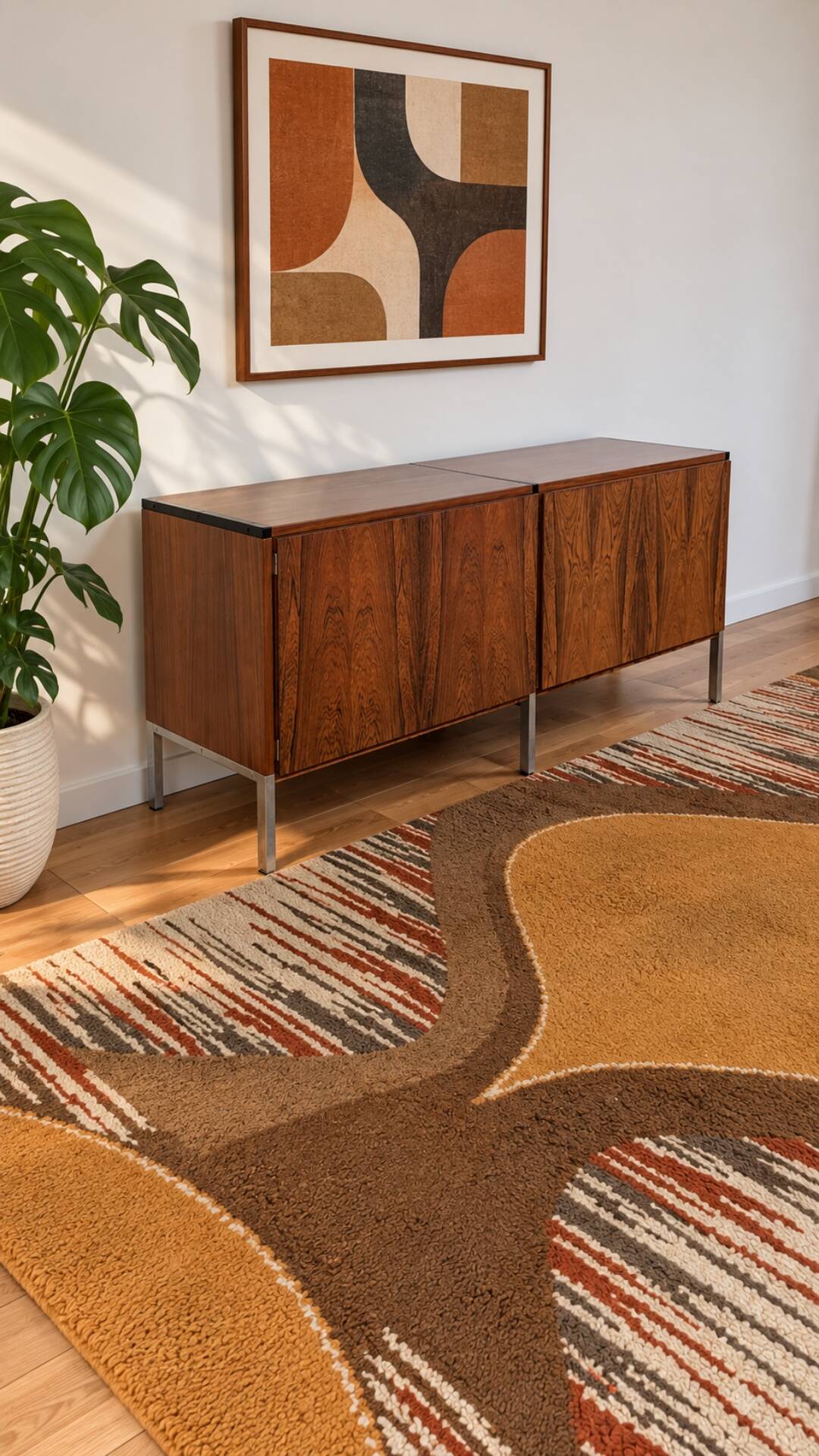 Vintage minimalist sideboard