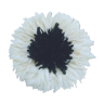 Juju hat black white outline of 35 cm