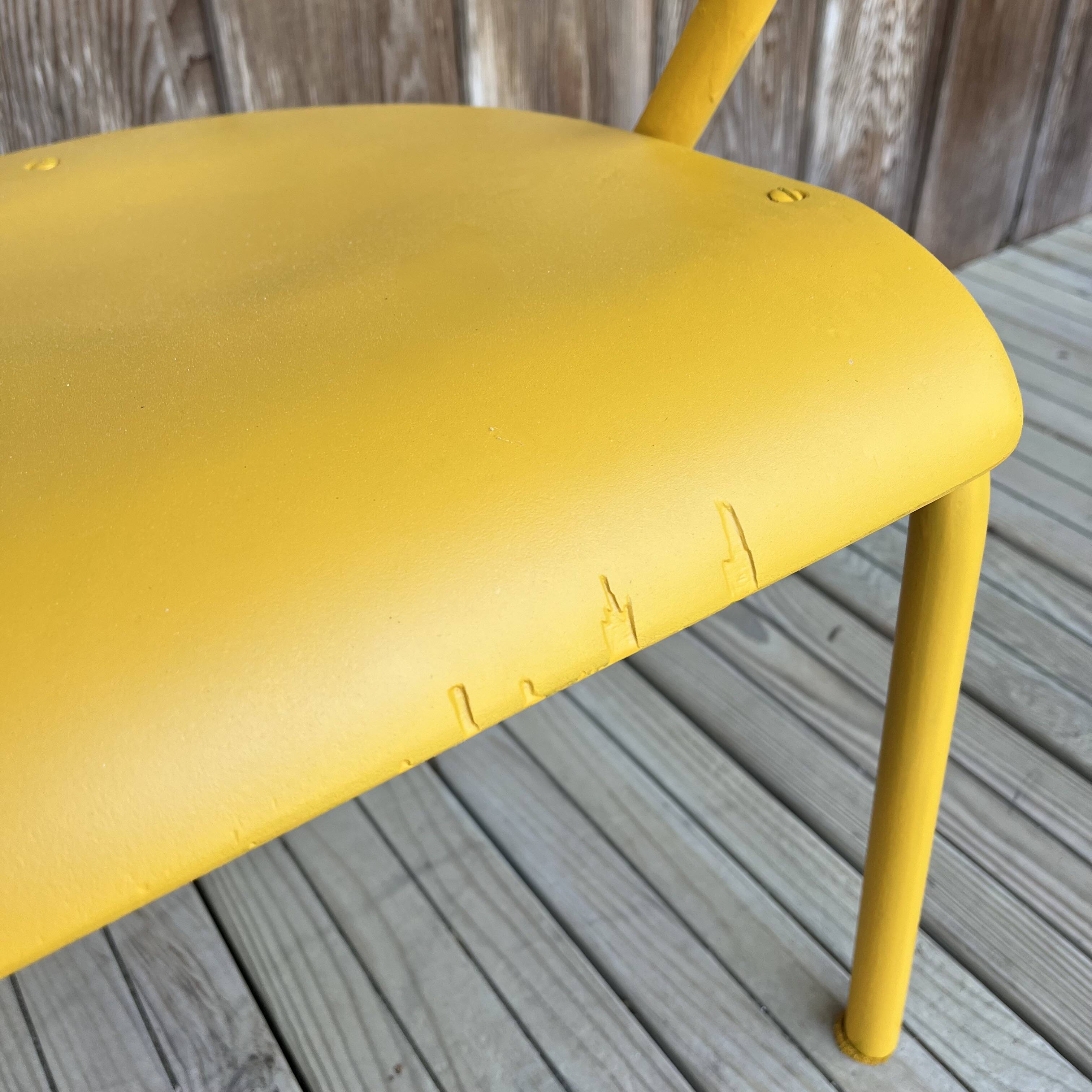 Jacques Hitier yellow children's chair