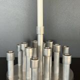 Aluminium candle holders for 13 candles, 1970s.