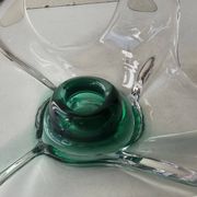 Glass candlestick in the style of Murano - 1960s
