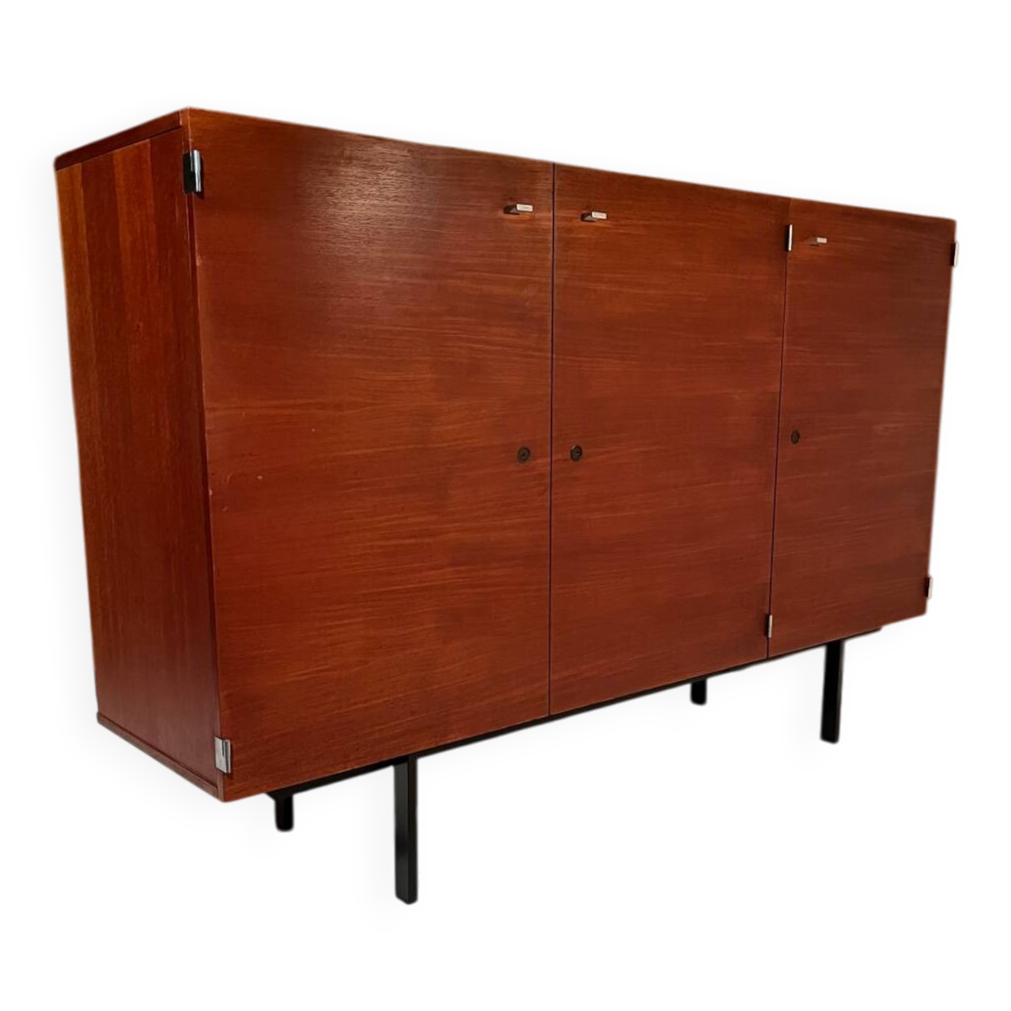 Teak sideboard from around 1960, designed by Pierre Guariche.
