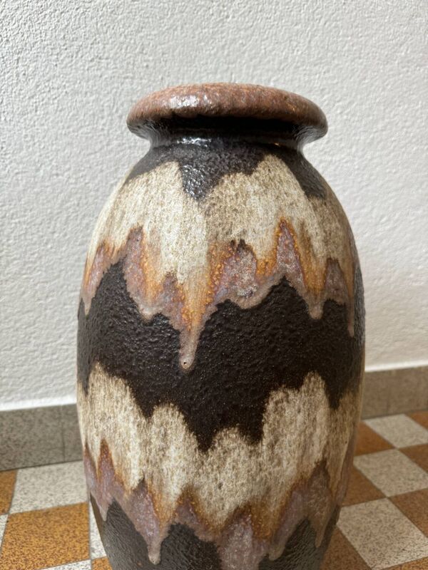Vase en céramique West Germany années 60