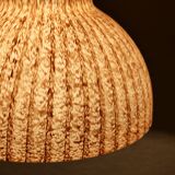 Peill and Putzler Design Glass Hanging Ceiling Lamp 1970s