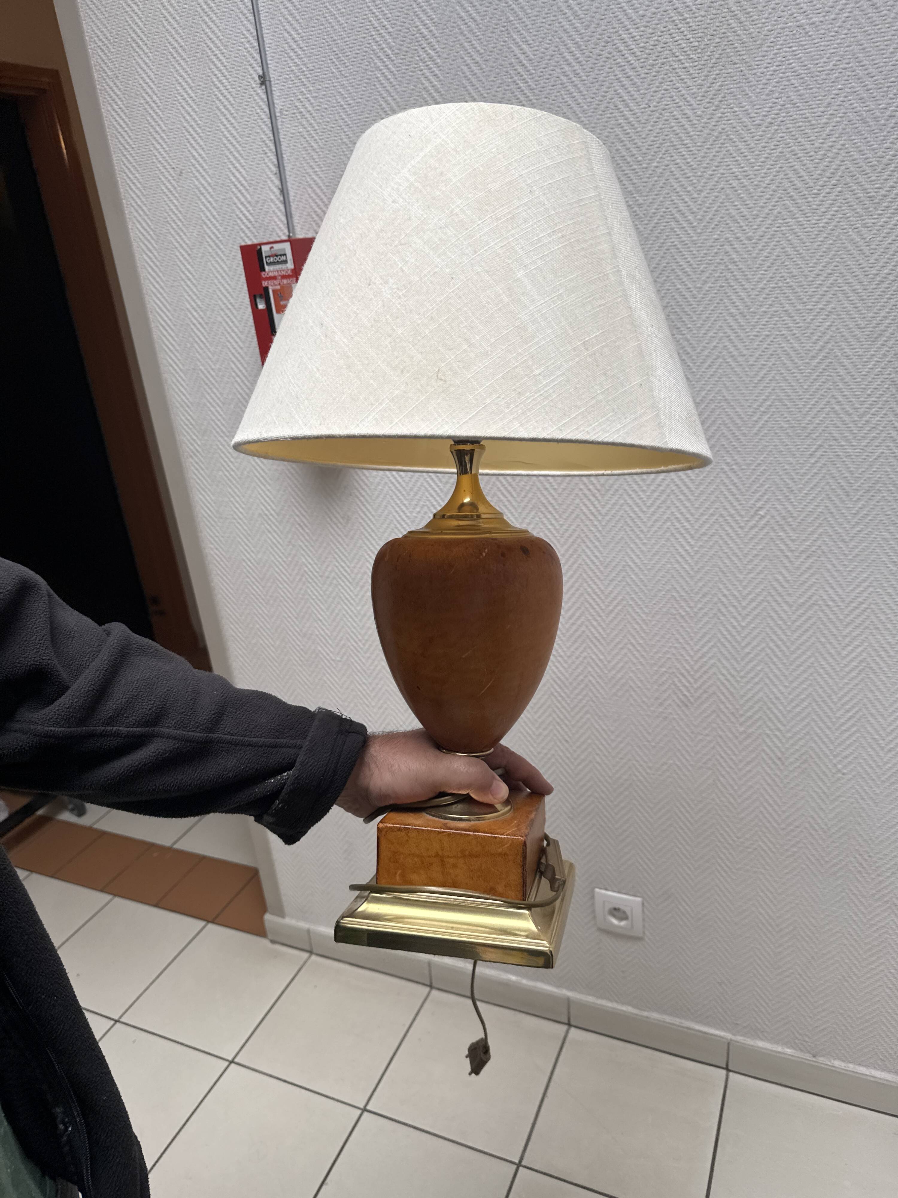 "Portlander" model lamp, the vintage dolphin.