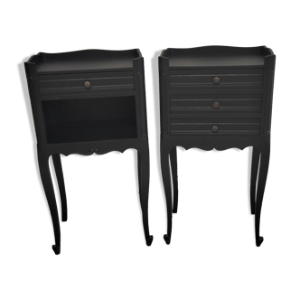 Pair of Louis XV style bedside tables