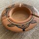 1 Berber ashtray in varnished terracotta