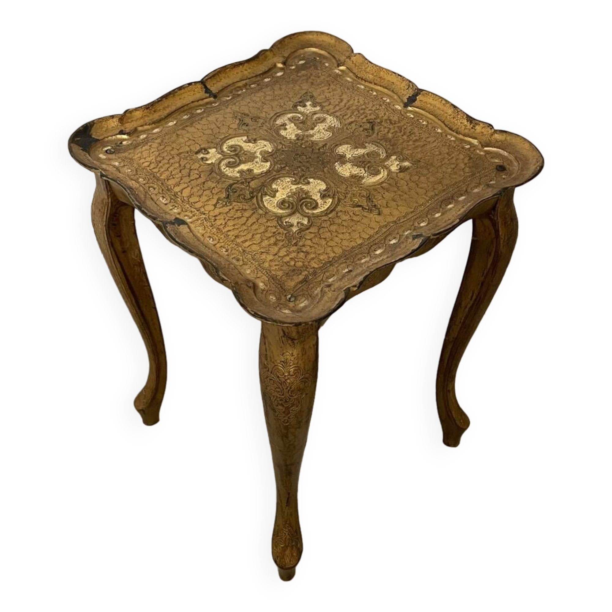 Vintage Florentine side table