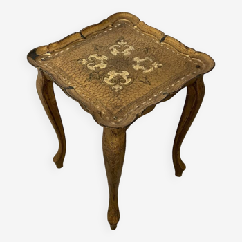 Vintage Florentine side table
