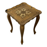 Vintage Florentine side table