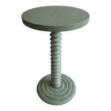 Patinated green gueridon