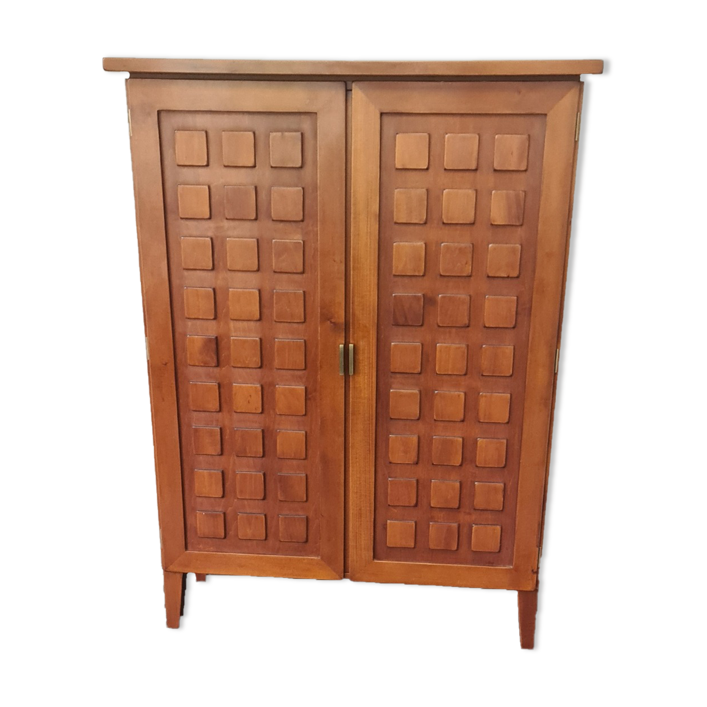 Vintage almost Brutalist cupboard