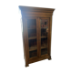 Two-door display cabinet in Louis Philippe style.