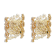 Pair of wall sconces in gilded brass and crystal by Palwa, Germany, 1960s.