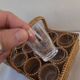 1930 wicker liqueur service basket