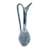 Vintage grey checkered ceramic – Capron spirit, circa 1960