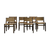 Set of 6 Martin Visser dining chairs for T'spectrum