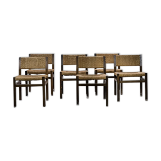 Set of 6 Martin Visser dining chairs for T'spectrum