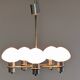 Space age chandelier with 5 lights from the 60s/70s