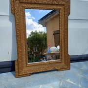Miroir Bois et Stuk doré 19 ème