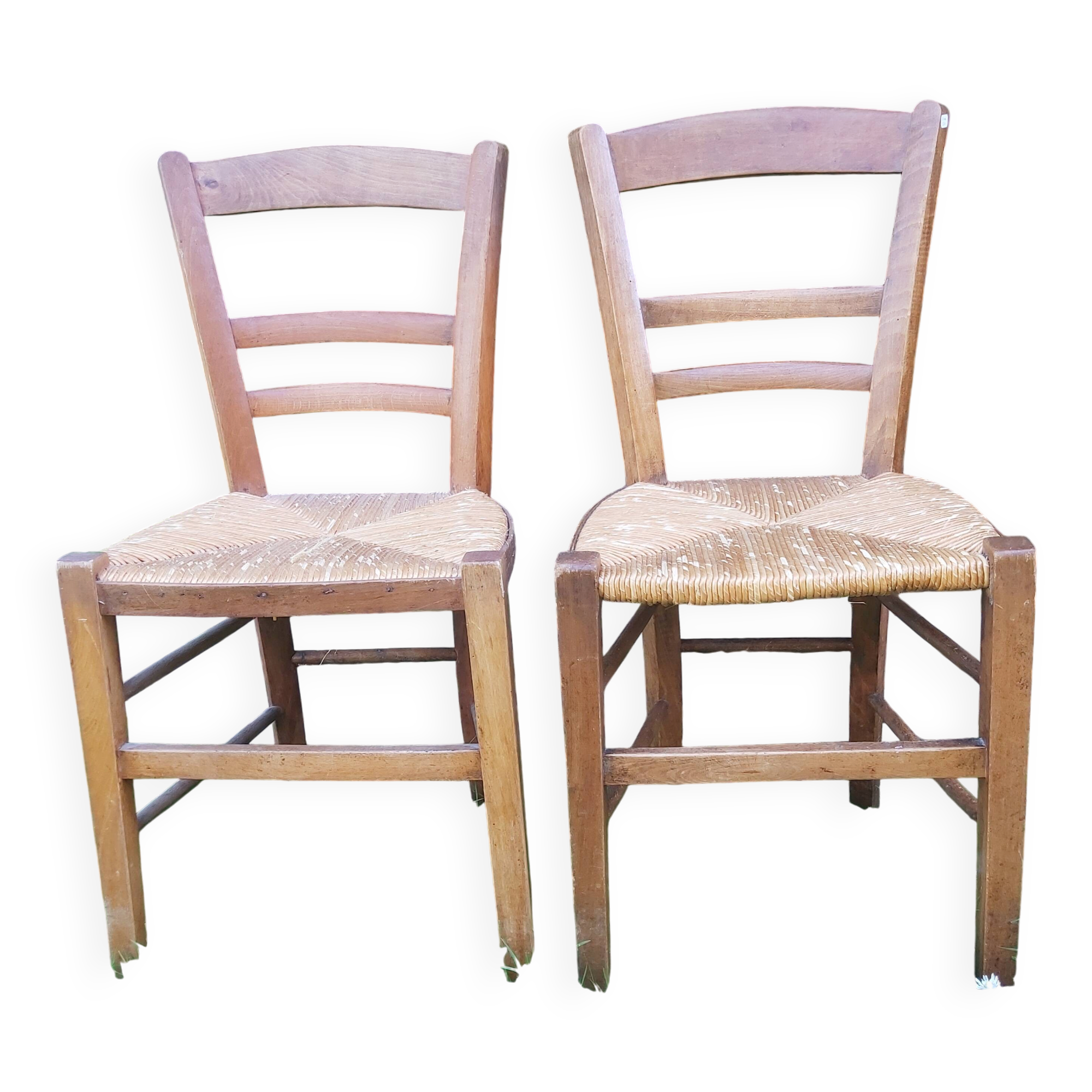 Rush chairs