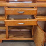 Mado vintage wooden sideboard 3 bodies Mid-century