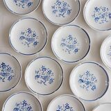 Set of 12 Moulin des Loups soup plates, Alain