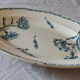 oval dish old iron earth K & G Lunéville
