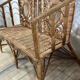 Victorian-style rattan lounge from the 1920s.