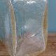 Bubble glass vase