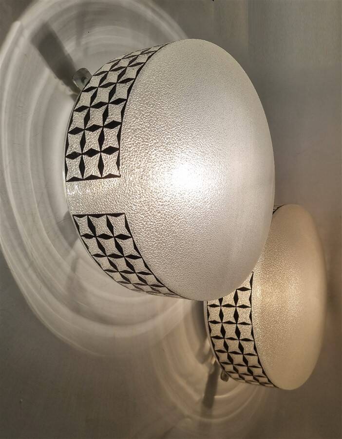 Pair of ceiling lights or wall lights