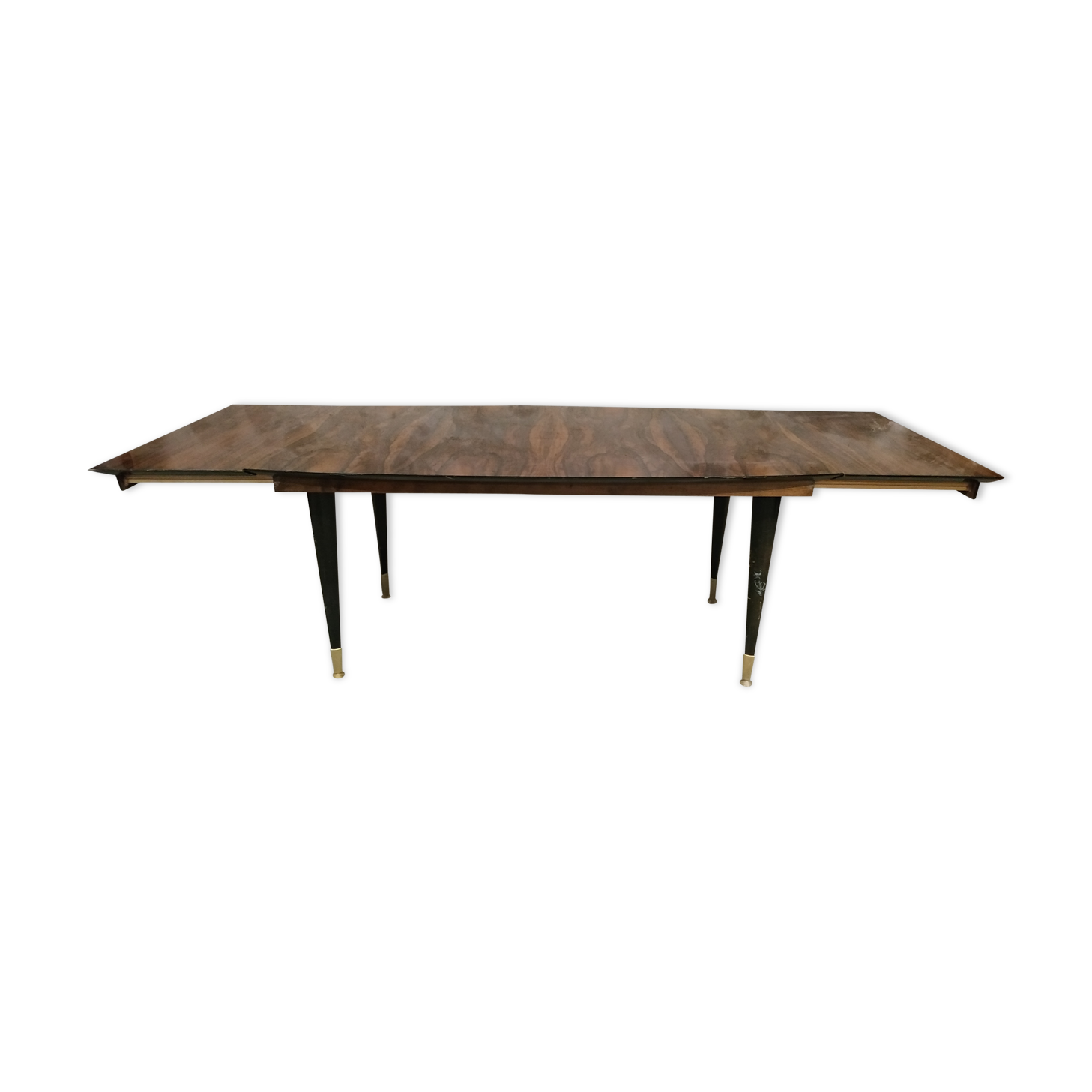 Vintage table in expandable rio rosewood