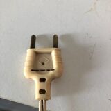 Vintage 1960 coral 40cm desk lamp