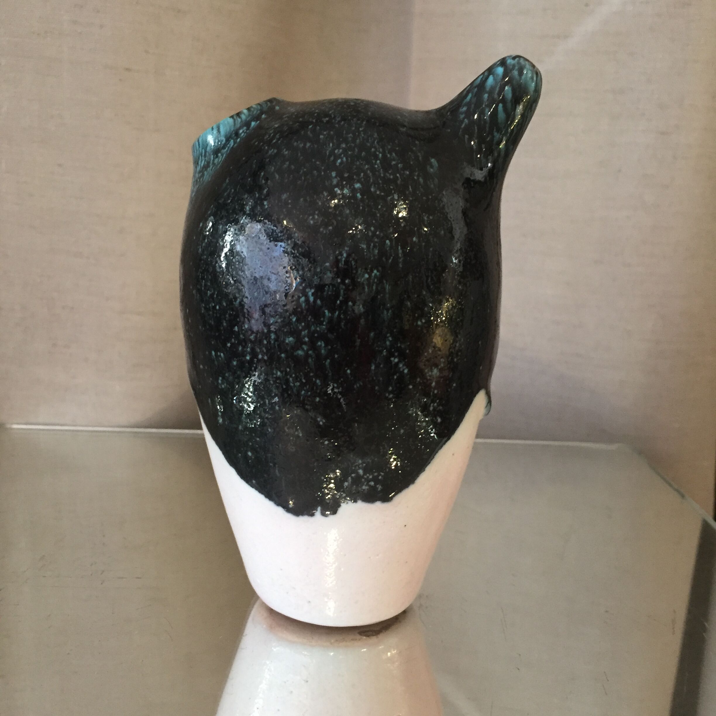 Soliflore vase in contemporary ceramic