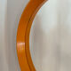 Danish round mirror, made of plastic, 1970s