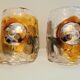 Pair of Murano glass sconces by Carlo Nason for Mazzega 70s