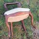 Chaise XIX°siecle en acajou