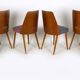 Mid-Century Chairs from ONV Pisek, 1963, Set of 4
