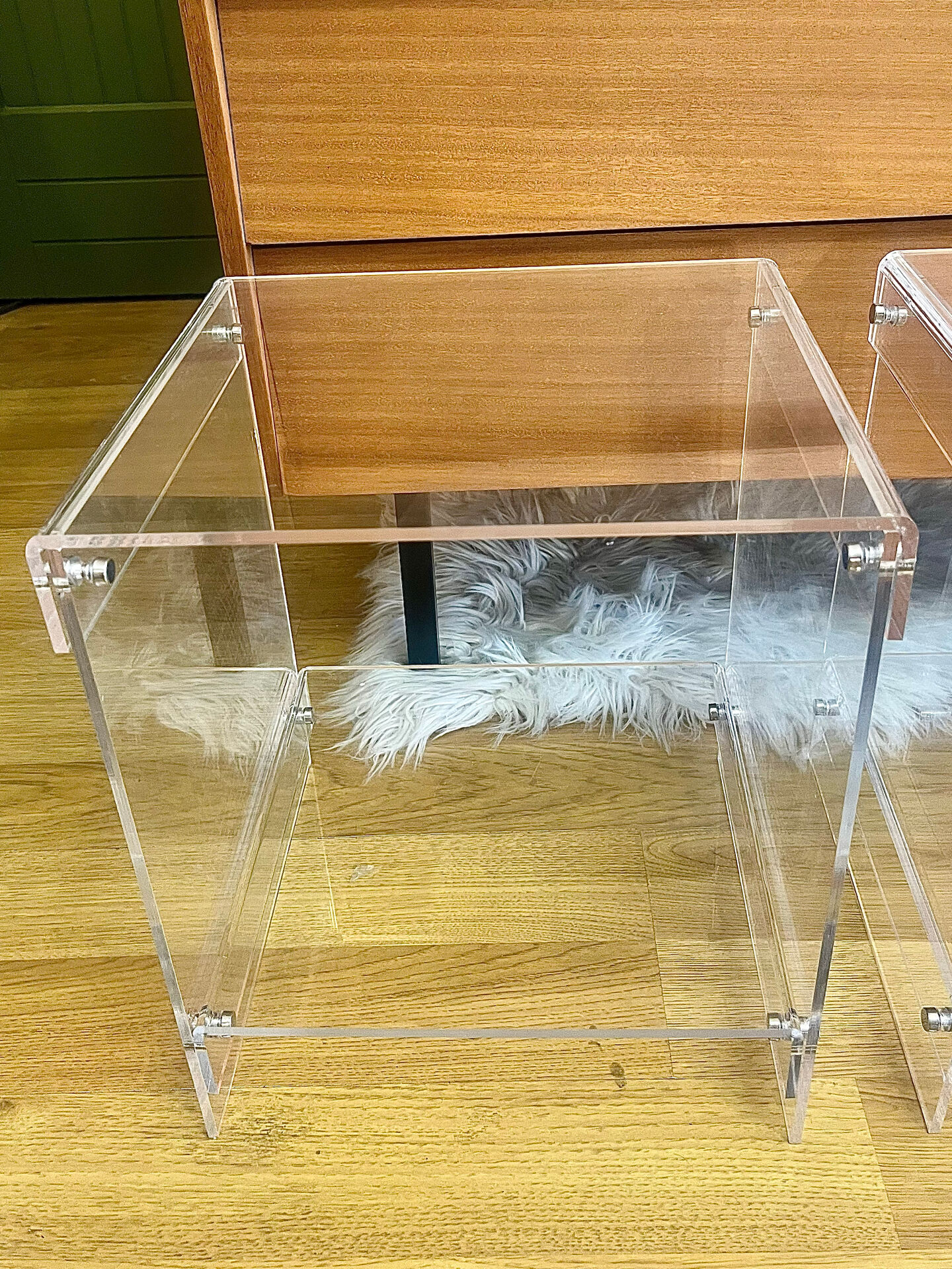 Bedside tables or low tables by Michel Dumas for Roche Bobois.