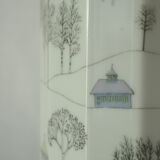 Vase polygone Rosenthal Tapio Wirkkala Studio-Linie, vintage