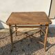 Rattan table