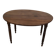 Table ronde en bois massif - pliable 