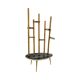 Support de plante Mid-Century Modern – Europe, années 1960-1970, bambou et artistique