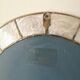 Mirror in real mother-of-pearl and brass