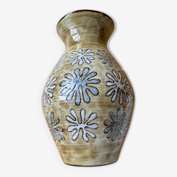 Vase Jean-Claude Malarmey ceramic Vallauris