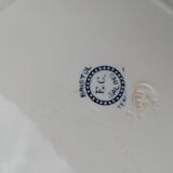 Flat plate salted terre de fer, model bristol