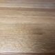 Vintage Dining Table Oval Chrome Solid Oak