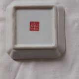 Small square ceramic bowl