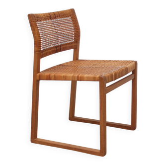 Rare 'BM61' side chair by Børge Mogensen for Lauritsen & Søn, 1957