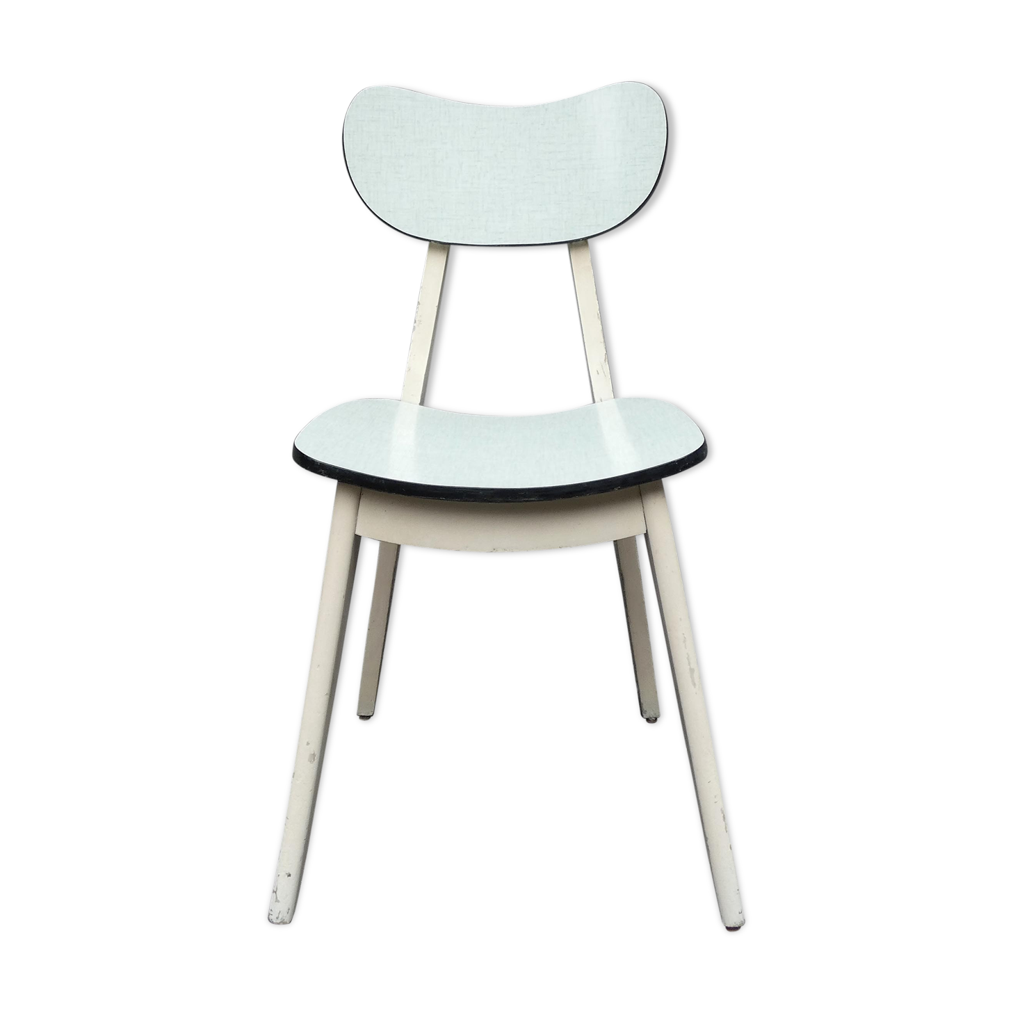 Water green formica chair
